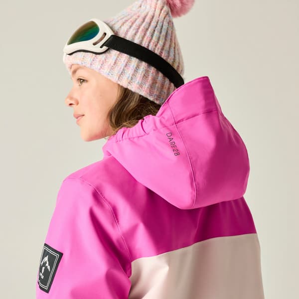 Dare 2B Barn/Kids Send It II Skidjacka 3-4 år Extreme Extreme Pink 3-4 Years