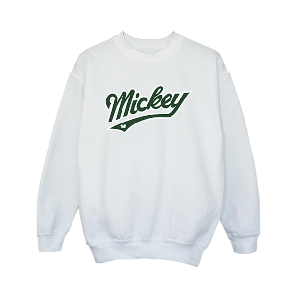 Disney Boys Mickey Mouse Bold Sweatshirt 3-4 år Vit White 3-4 Years