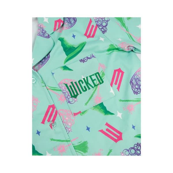 Wicked Dam/Dam Karaktär Lång Pyjamas Set L Grön Green L