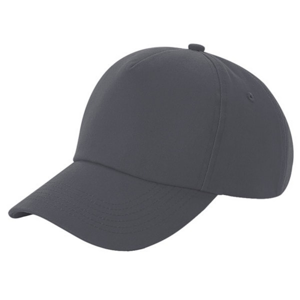 Beechfield Authentic 5-Panel Keps En Storlek Grafitgrå Graphite Grey One Size