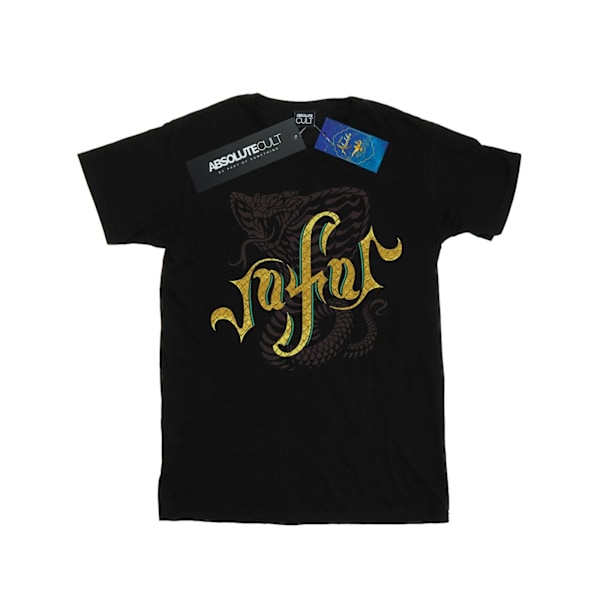 Disney Herr Aladdin Film Jafar Ormlogga T-shirt S Svart Black S
