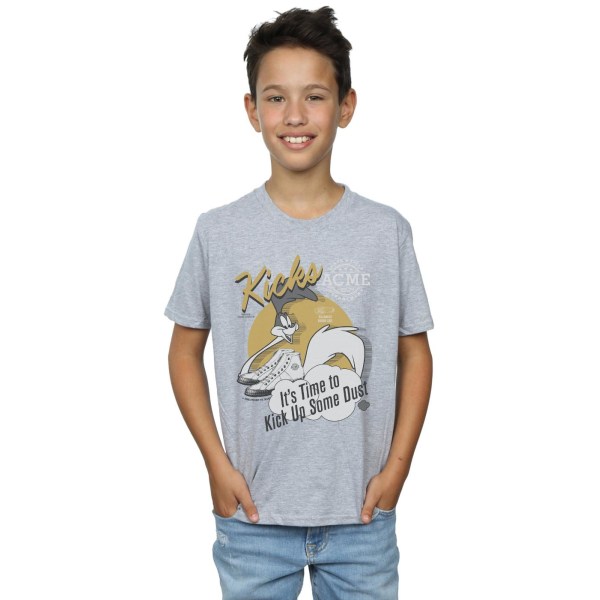 Looney Tunes Boys Road Runner Kicks T-shirt 9-11 år Sport G Sports Grey 9-11 Years