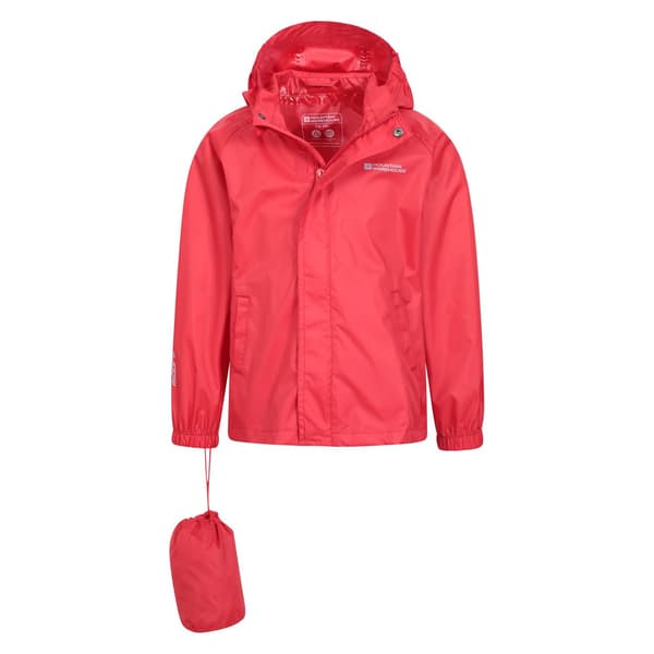 Mountain Warehouse Pakka II Vattentät Jacka för Barn/Ungdomar 13 Red 13 Years