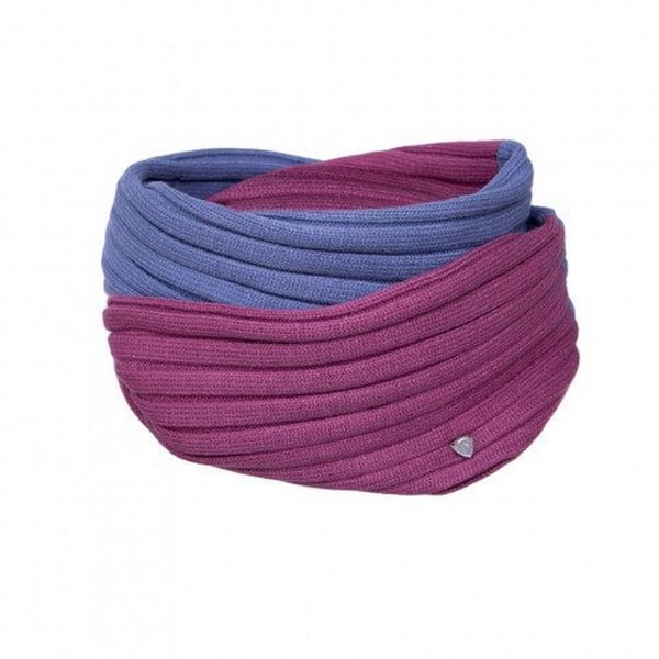 Hy Unisex Adult Synergy Two Tone Snood One Size Grape/Riviera B Grape/Riviera Blue One Size