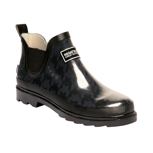 Regatta Great Outdoors Dam Wellingtonstövlar Harper Låg, Dam Black/Black UK 7