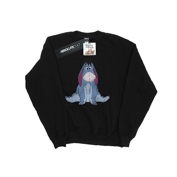 Disney Herr Winnie The Pooh Classic Eeyore Sweatshirt 4XL Svart Black 4XL