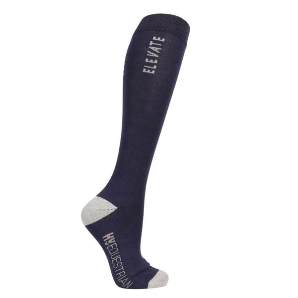 Hy Unisex Vuxen Elevate Allure Bambustrumpor (2-pack) 4 UK-8 Navy 4 UK-8 UK