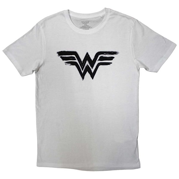 Wonder Woman Unisex Vuxen Färg Logotyp T-shirt XL Vit White XL