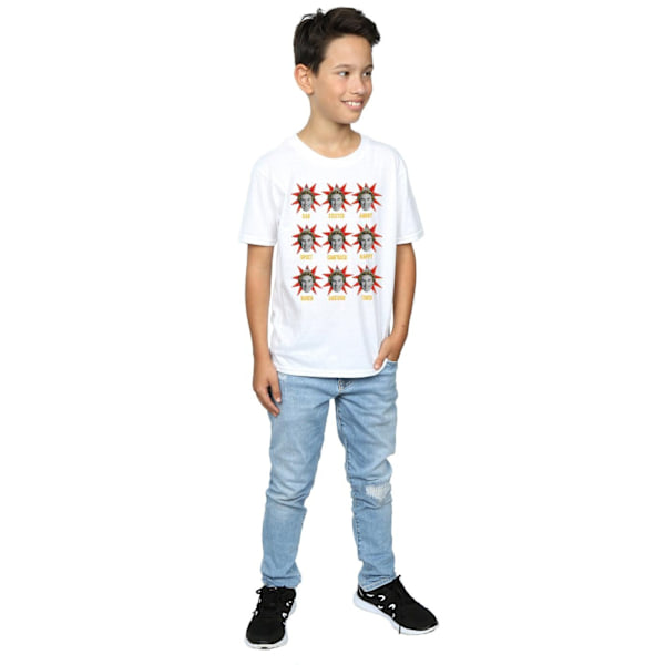 Elf Boys Buddy Moods T-Shirt 5-6 år Vit White 5-6 Years