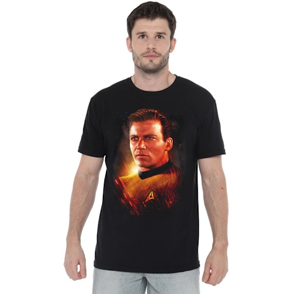 Star Trek: The Original Series Herr Episk Kapten Kirk T-Shirt 4 Black 4XL