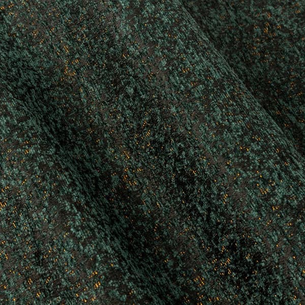Paoletti New Galaxy Chenille Öglettgardiner 229cm x 183cm Smaragd Emerald 229cm x 183cm