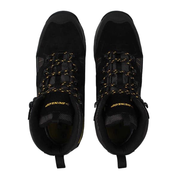 Dunlop Herr Illinois Läder Stålhätta Säkerhetskängor 7 UK Svart Black 7 UK