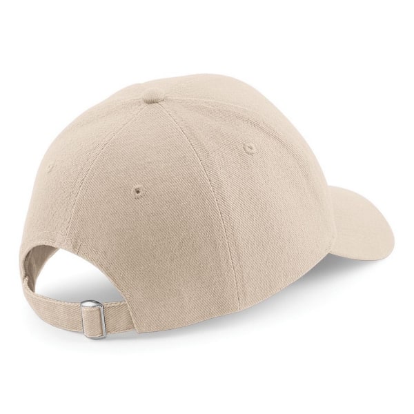 Beechfield Unisex Pro-Style Heavy Brushed Cotton Baseball Cap / Stone One Size