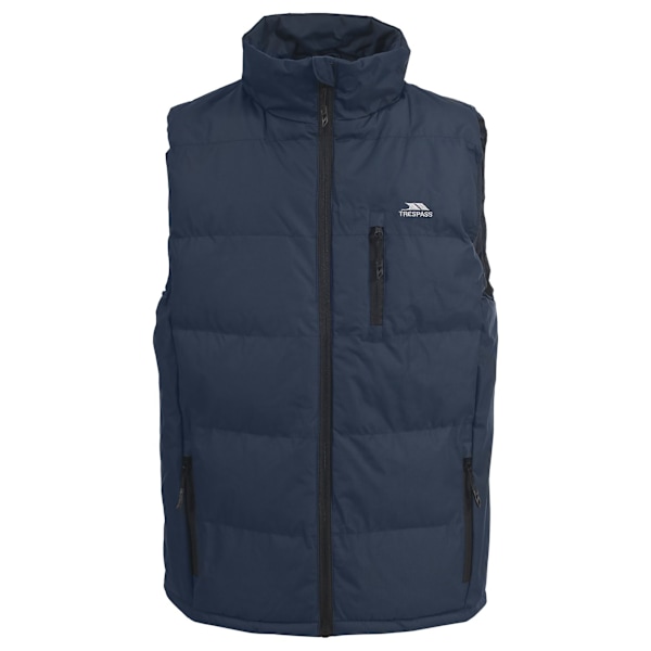 Trespass Mens Clasp Padded Gilet/Bodywarmer XL Marinblå Navy XL