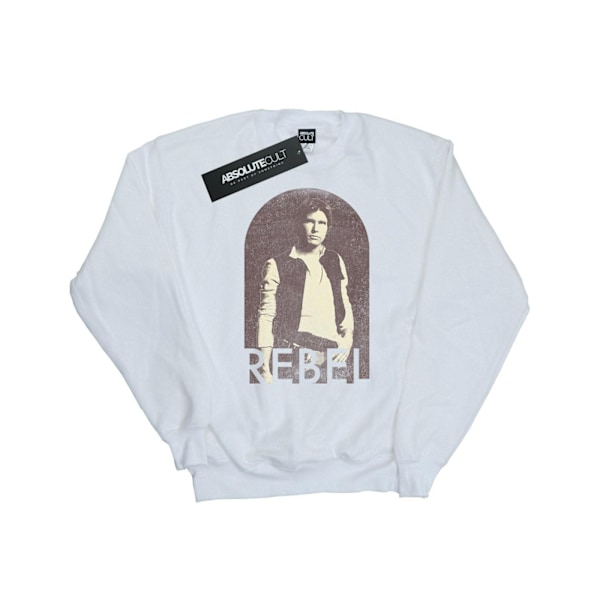 Star Wars Dam/Damer Han Solo Rebel Sweatshirt M Vit White M