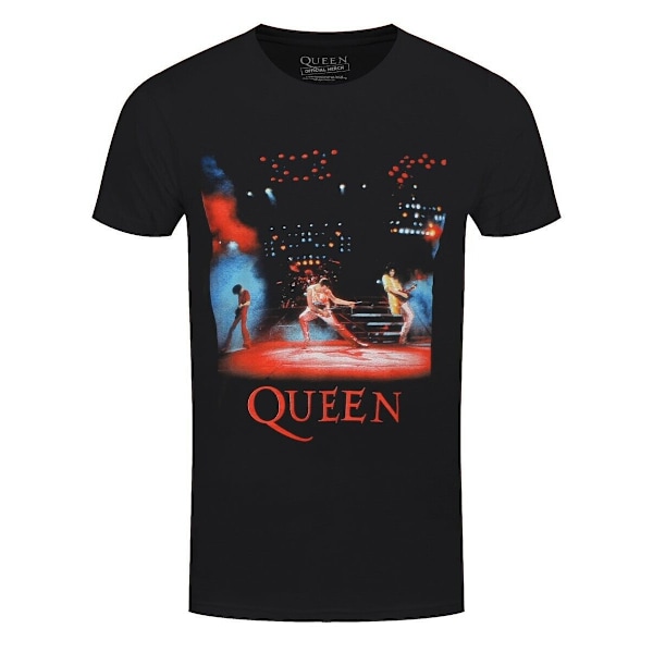 Queen Unisex Adult Live Shot Spotlight T-Shirt M Svart Black M