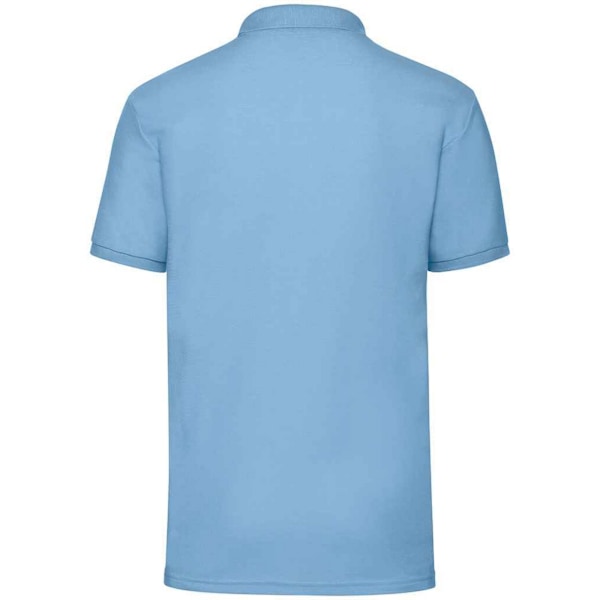 Fruit of the Loom Pique Poloskjorta för Herr 3XL Sky Blue Sky Blue 3XL