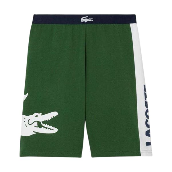 Lacoste Herr Fleece Lounge Shorts M Grön Green M
