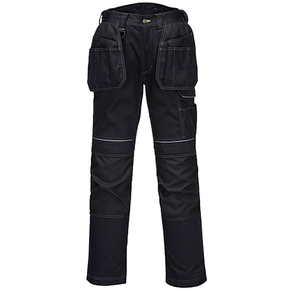 Portwest Unisex Vuxen Holster Fickor Arbetsbyxor 42R Svart Black 42R