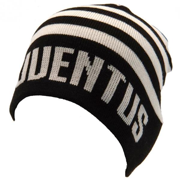 Juventus FC Randig Mössa One Size Svart/Vit Black/White One Size