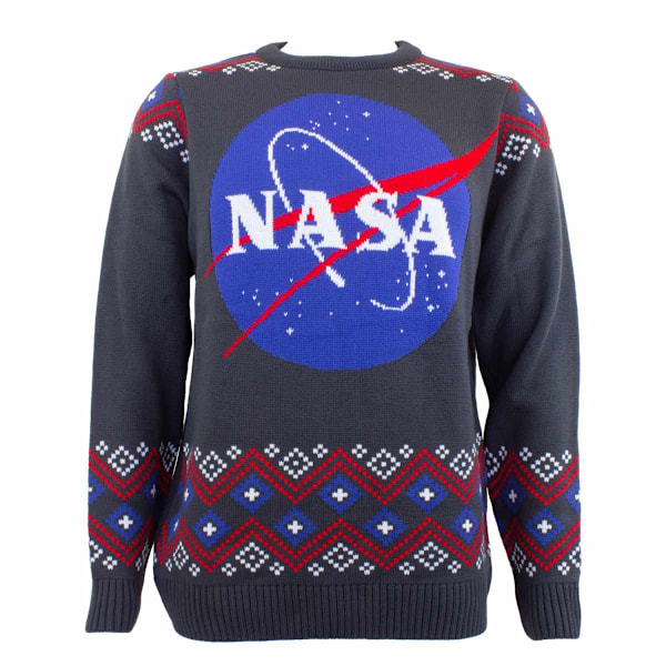 NASA Unisex Vuxen Stickad Tröja M Flerfärgad Multicoloured M