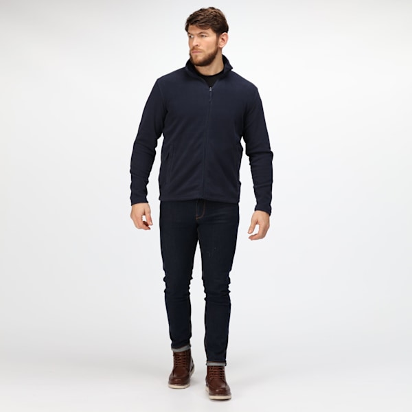 Regatta Professional Microfleecejacka för män S Mörk Marinblå Dark Navy S