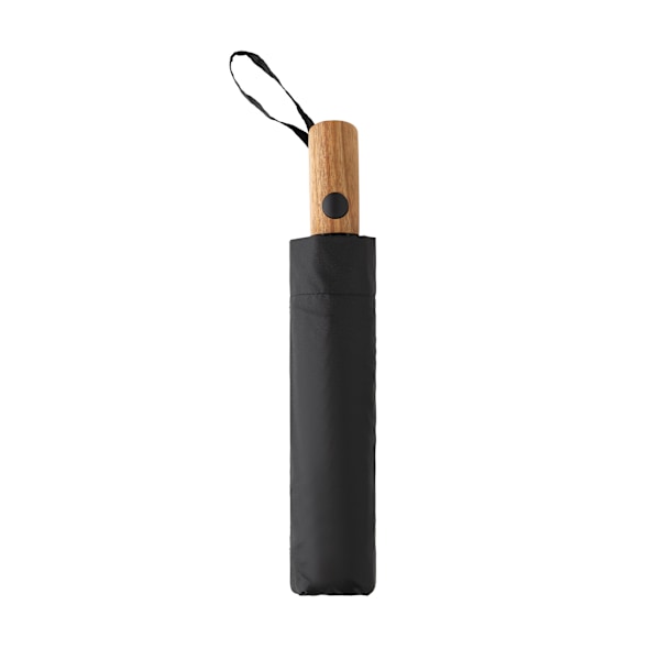 XD Collection Kaycey Acacia Trä Aware Hopfällbart Paraply One Siz Black One Size