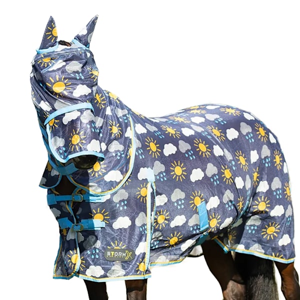 StormX Original Come Rain or Shine Fluggtäcke med Hals 6´ Navy/Blue/Yellow 6´ 0