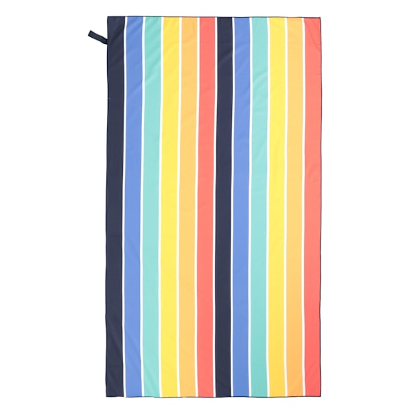 Mountain Warehouse Rainbow Microfiber Strandhandduk En Storlek Flerfärgad Multicoloured One Size
