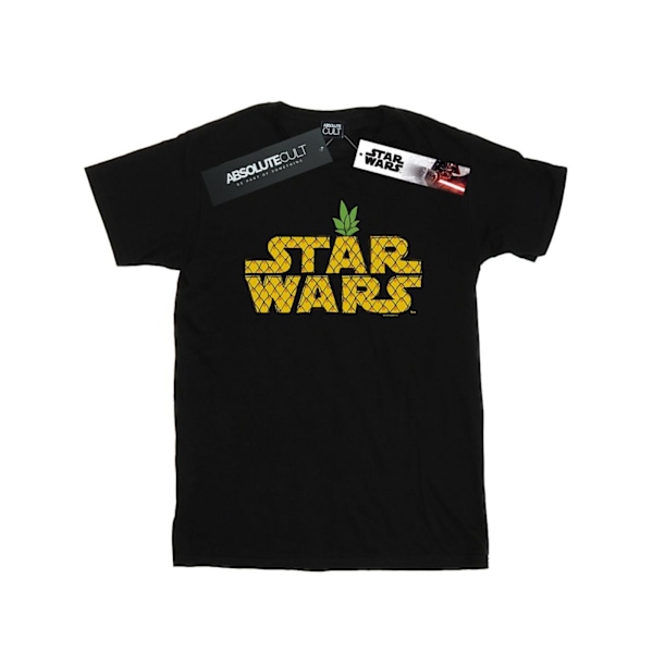 Star Wars Boys Pineapple Logo T-shirt 5-6 år Svart Black 5-6 Years