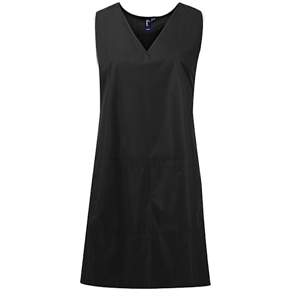 Premier Dam/Kvinnor Wrap Around Arbetstunika S-M Svart Black S-M
