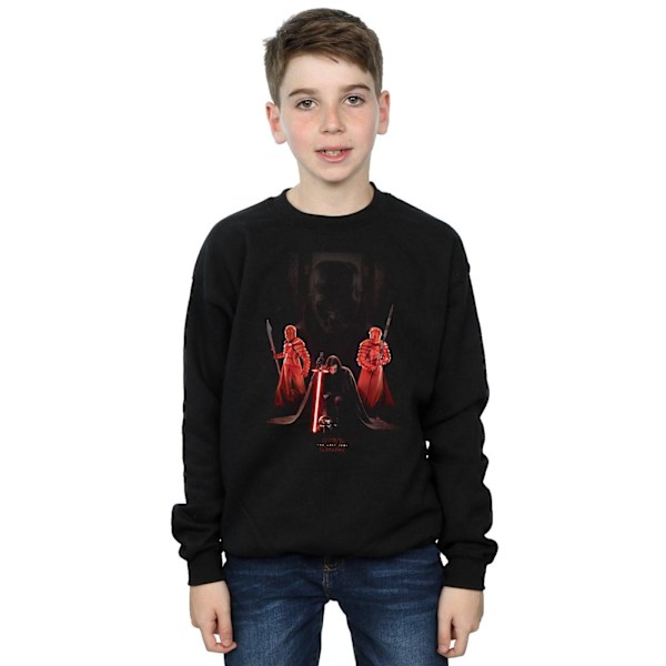 Star Wars Boys The Last Jedi Kylo Ren Knäböjande Sweatshirt 5-6 år Black 5-6 Years