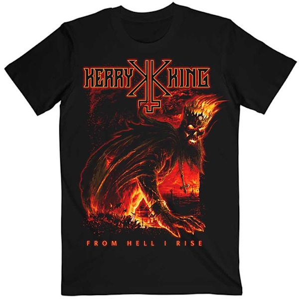 Kerry King Unisex Vuxen From Hell I Rise Hell King T-shirt XXL Black XXL