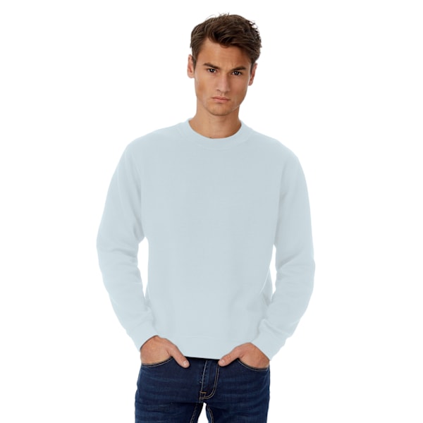 B&C Herr Set In Sweatshirt L Pure Sky Pure Sky L