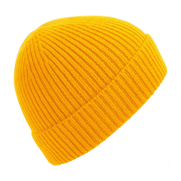 Beechfield Unisex Engineered Knit Ribbed Beanie One Size Sun Ye Sun Yellow One Size