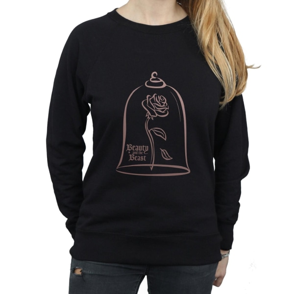 Disney Princess Dam/Dam Princess Rose Gold Sweatshirt XL Black XL