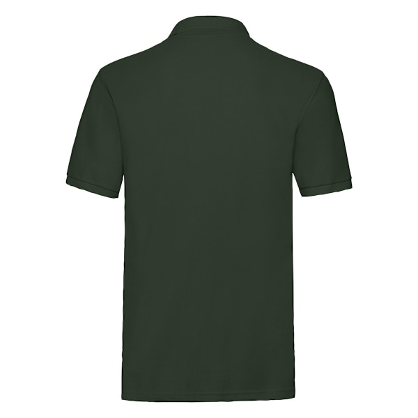 Fruit of the Loom Premium Pique Poloskjorta M Flaskgön Bottle Green M