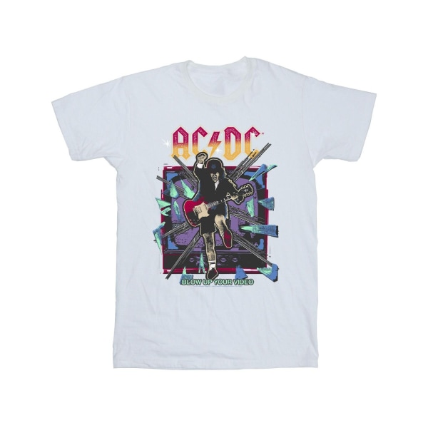 ACDC Mens Blow Up Your Video Jump T-Shirt S Vit White S