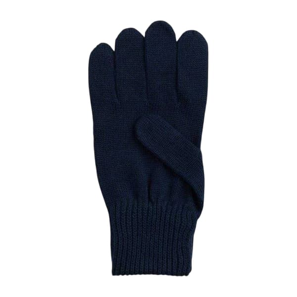 Tommy Jeans Stickade Logohandskar En Storlek Night Navy Night Navy One Size