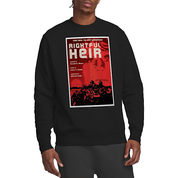 Star Trek Unisex Vuxen The Next Generation Säsong 6 Avsnitt 23 Black M