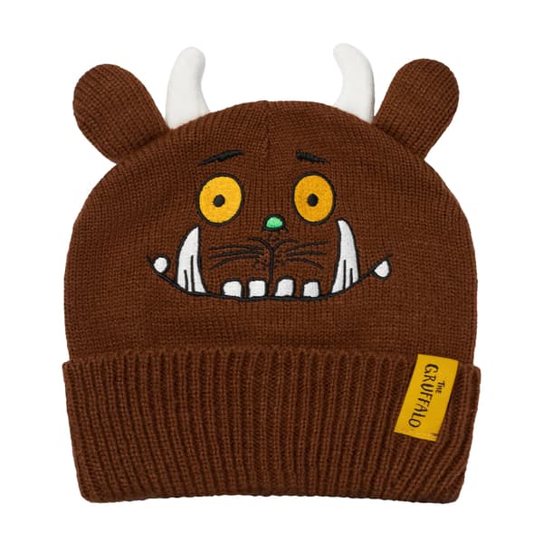 The Gruffalo Barn/Barn Ansikte Mössa & Handskar Set One Size B Brown One Size