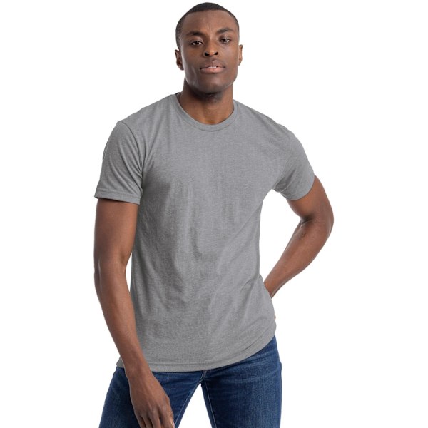 Next Level Apparel Unisex Vuxen CVC T-shirt 4XL Mörk Ljung Grå Dark Heather Grey 4XL