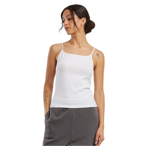 Build Your Brand Dam Jersey Stretchtopp M Vit White M