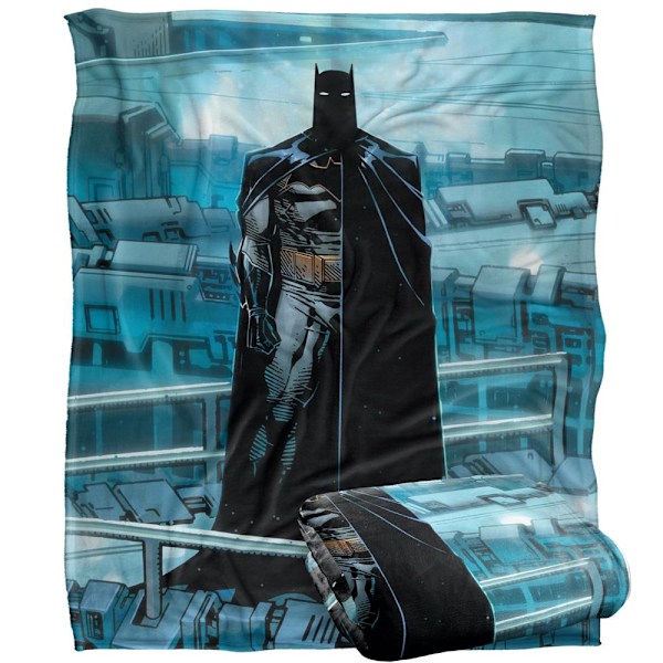 Batman Filt En Storlek Flerfärgad Multicoloured One Size