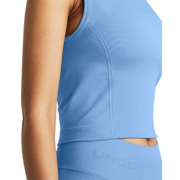 Under Armour Dam Sömlöst Linne 16 UK Blå Blue 16 UK