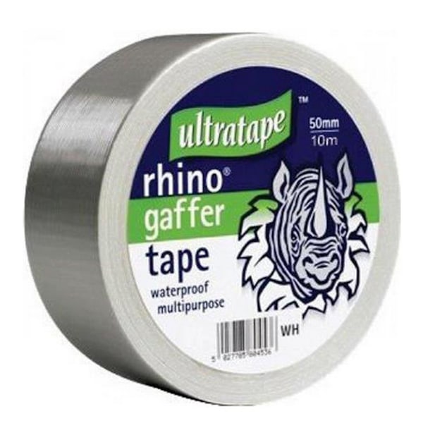 Ultratape Rhino Vattentät Gafferduk Tejp (6-pack) En Storlek Silver Silver One Size
