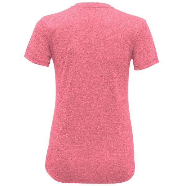 Tri Dri Dam/Dam Performance Kortärmad T-shirt XS Rosa Pink Melange XS