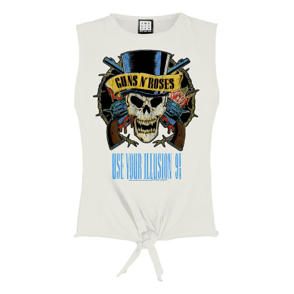 Amplified Womens/Ladies Use Your Illusion Guns N Roses Vintage White XS