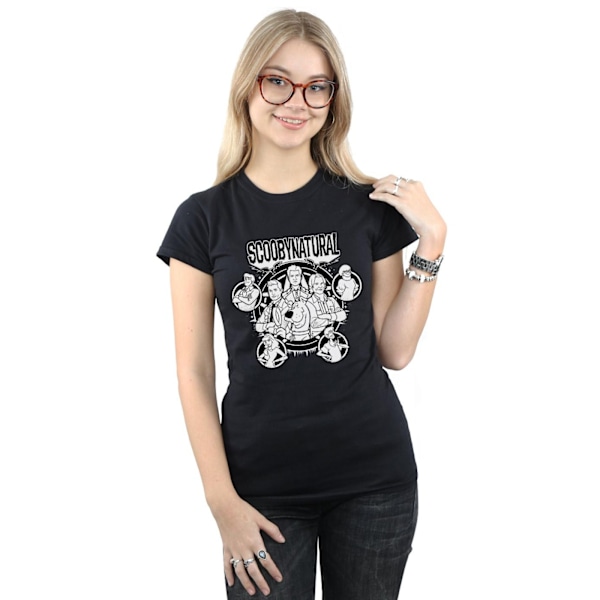 Scoobynatural Dam/Dam Mono Karaktärer Bomull T-shirt XXL Black XXL