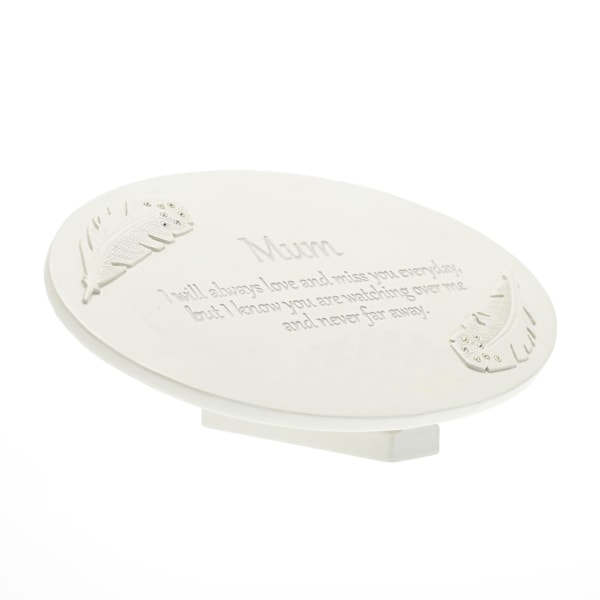 Thoughts of You Minnesplakett i Resin - Mamma One Size Cream Cream One Size